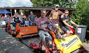 Draisinenfahrt auf Pfälzisch