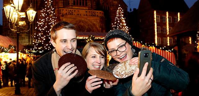 Weihnachtsmarkt Nürnberg Lebkuchen, Christkindlmarkt