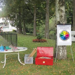 Teamtraining mit Seilbrücken Bau und Team Management System teamdenken - Michael Wagner - Tübingen