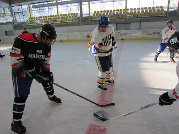 Eishockey Training Team Teambuilding