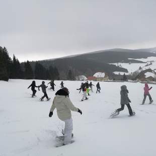 Schneeschuhwanderung & Fondue am Lagerfeuer