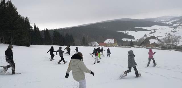 Schneeschuh Schneeschuhwanderung & Fondue am Lagerfeuer