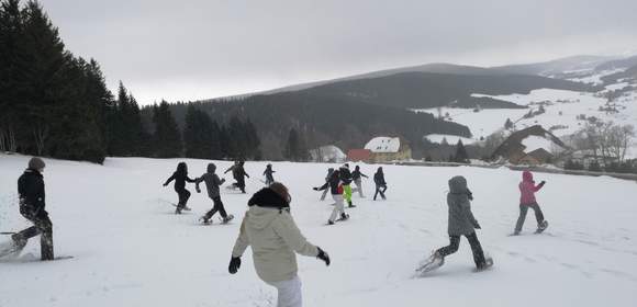 Schneeschuhwanderung & Fondue am Lagerfeuer