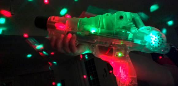 Mobiles Lasertag
