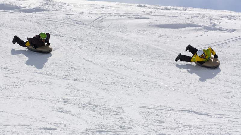 Airboardevent mit Fackelwanderung