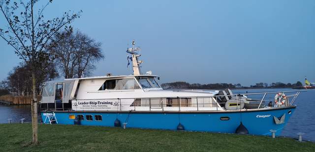 Teambuilding auf Motor-Yacht, Holland
