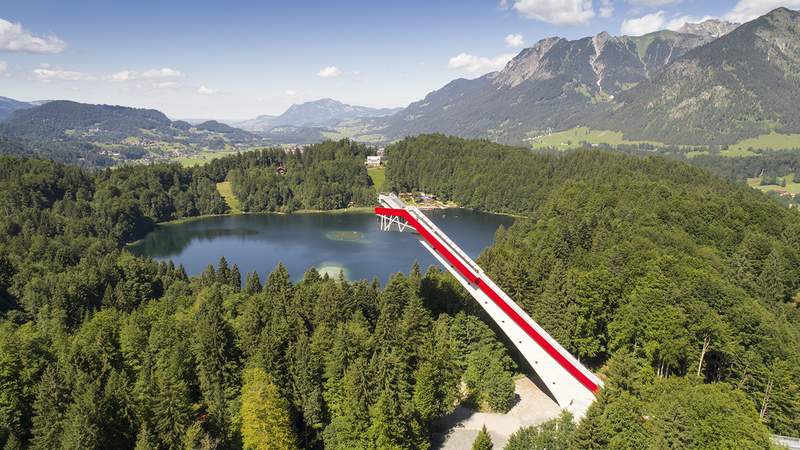 Geführte Tour - Skiflugschanze Oberstdorf