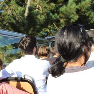 Busfahrt mit dem Oldtimer Doppeldecker Bus