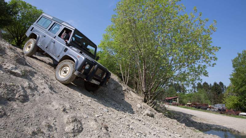 Defender fahren Land Rover Event