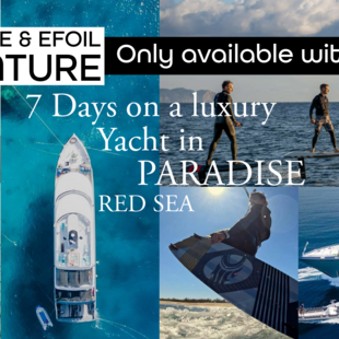 eFoil und Kite Yacht Trip auf dem Roten Meer
