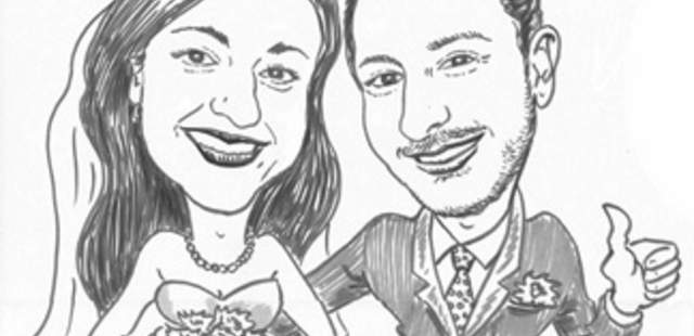 Karikaturist und Schnellzeichner auf Events