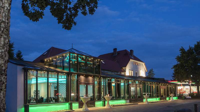 Tagen im Hotel zur Heideblüte im Wintergarten