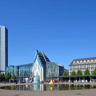 Leipzig von oben, von unten, von innen