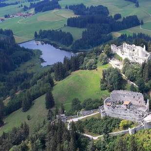 Burgruinen Eisenberg und Hohenfreyberg