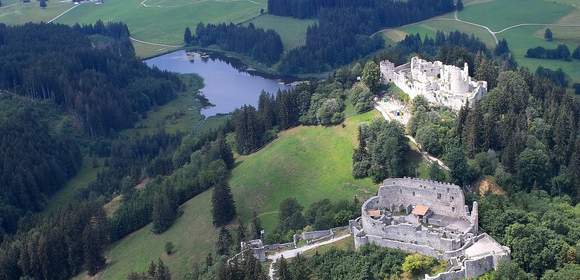 Burgruinen Eisenberg und Hohenfreyberg