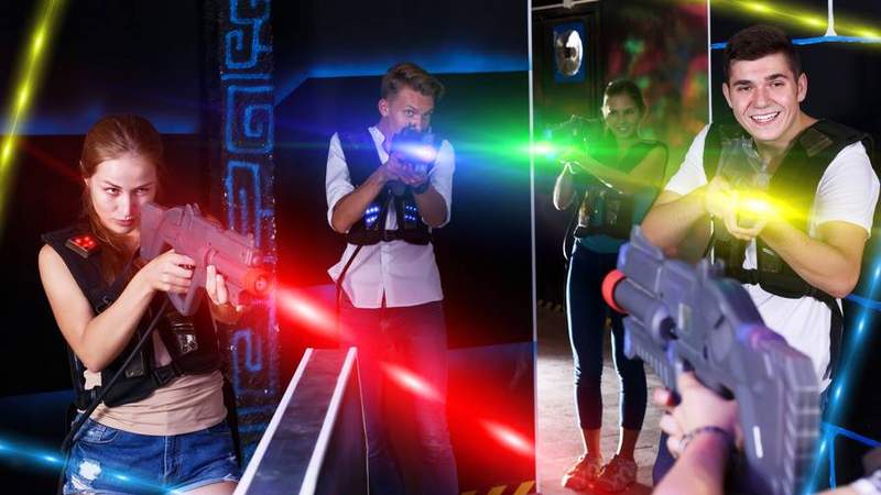 Mobiles Lasertag