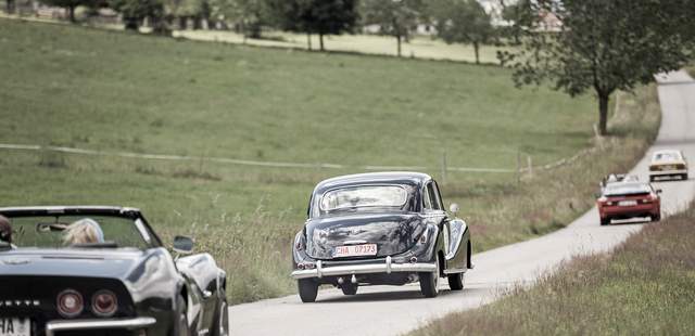 Oldtimer Ausfahrt Entspannte Oldtimertour in Bayern