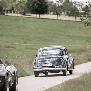 Entspannte Oldtimertour in Bayern