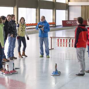 Eisstockschießen Green Meeting und Eisstockschießen