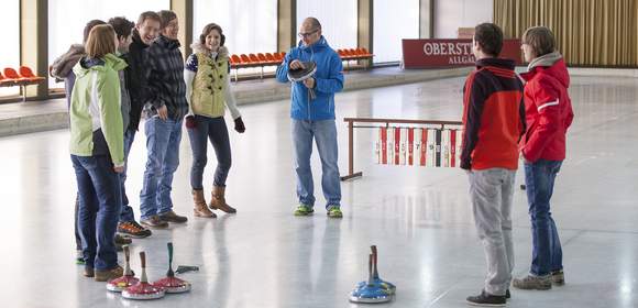 Green Meeting und Eisstockschießen