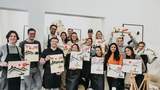 Malkurs Malkurs beim Teamevent
