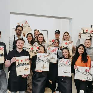 Malkurs Malkurs beim Teamevent