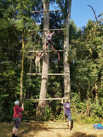 Klettergarten Bogenschießen für die Tagungspause