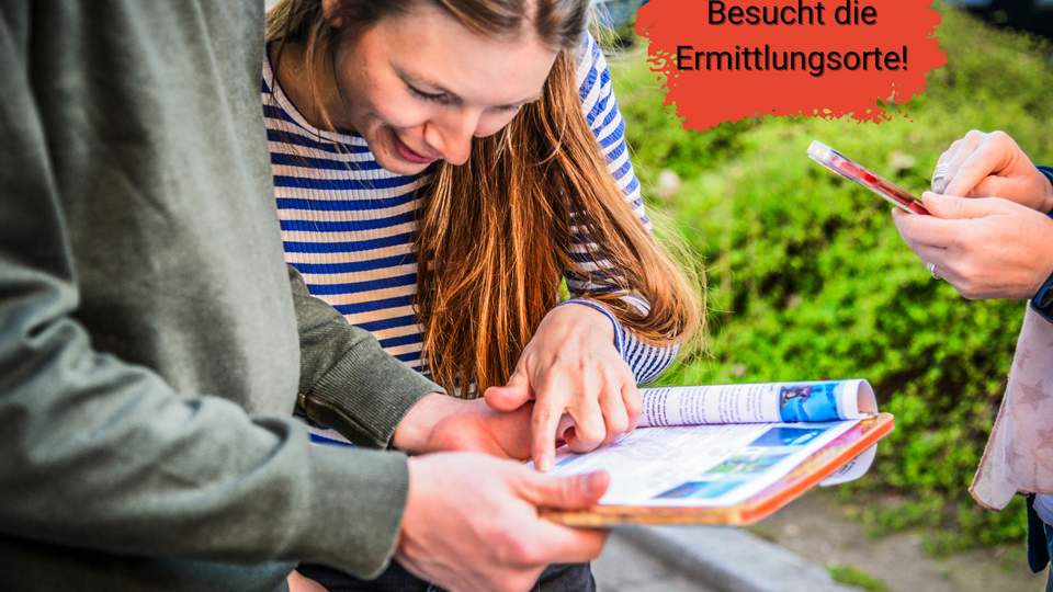 Teamevent mit Krimi-Trails Ermittlungsorte