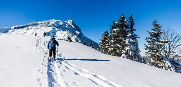 Schneeschuhwanderung im Allgäu