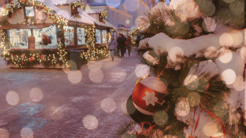 Weihnachtsmarkt auf dem Firmengelände