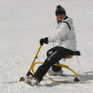 Besonderer Betriebsausflug Snowbike