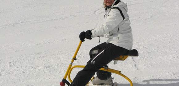 Besonderer Betriebsausflug Snowbike