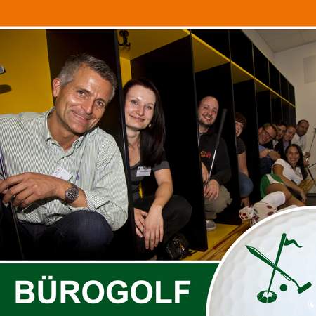 Stadiongolf - Bürogolf im Fußballstadion