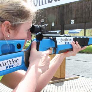Biathlon hautnah selbst erleben Biathlon-Team-Event im Sauerland