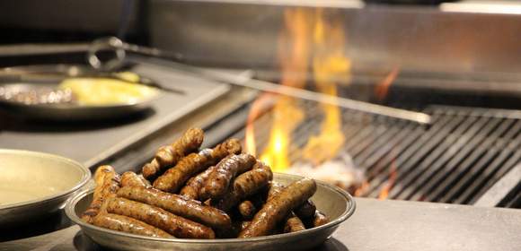Grillen, Bratwurst, Rost