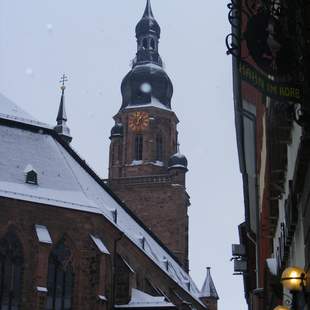 Heidelberg Rallye Am Marktplatz