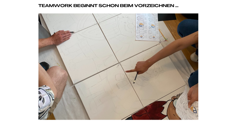 Kunstwerke, Kunstworkshop, Puzzle Painting