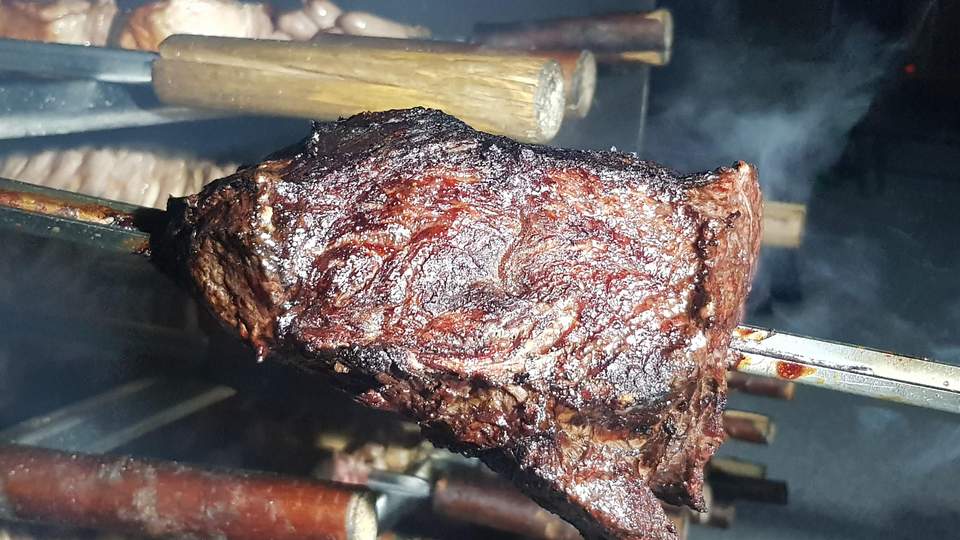 Steakhüfte vom Spieß