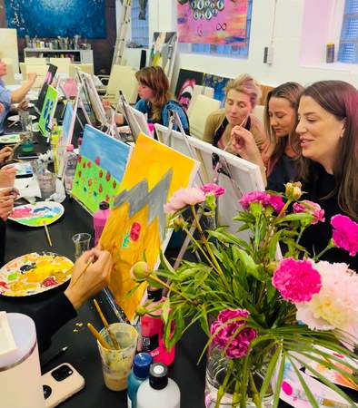 Team Painting - kreativer Team-Workshop Team Painting - kreativer Team-Workshop