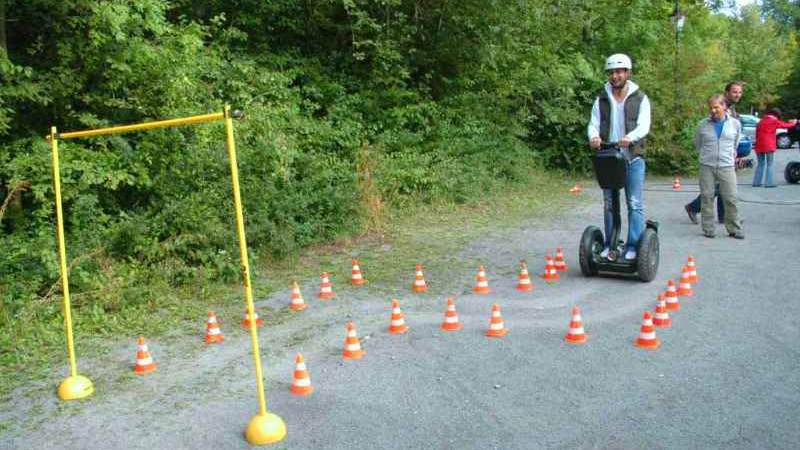 Segway-Parcours – Challenge auf 2 Rädern