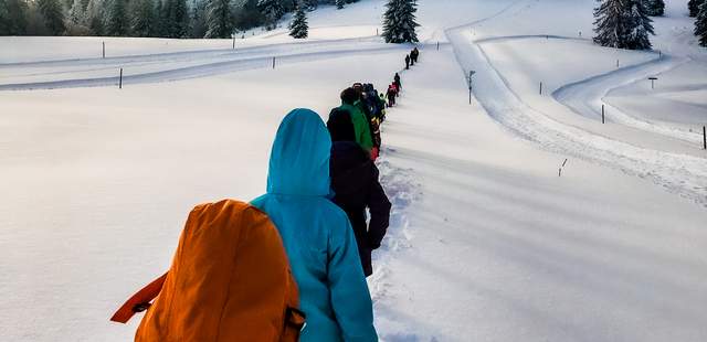 Schneeschuhwandern wandern