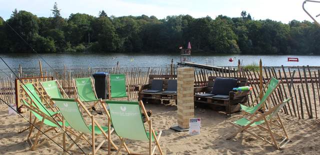 exklusiver Strandbereich Teamtag am Plötzensee inkl. Buffet & Drinks