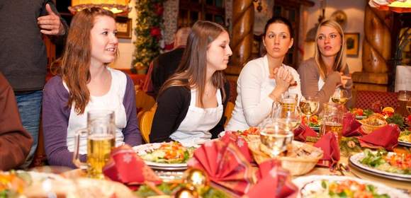 Weihnachtsfeier in Oberstdorf