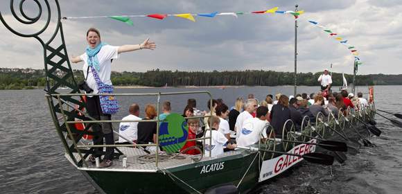 Galeerenfahrt im Fränkischen Seenland