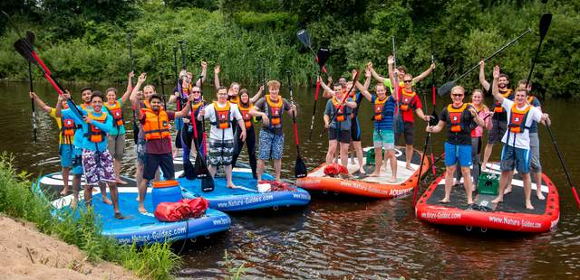 Gruppen SUP Betriebsausflüge & Incentives Gruppen SUP Betriebsausflüge & Incentives