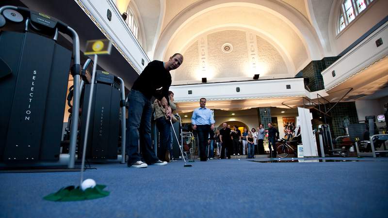 Officegolf Teamevent