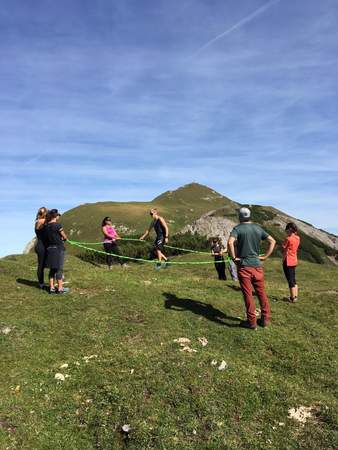 Einzigartiges Teamevent in den Allgäuer Alpen