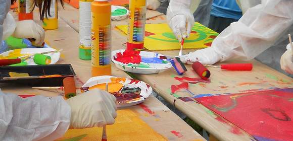 Action Painting – Ihr Kreativ-Event