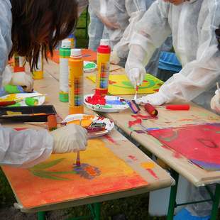 Action Painting – Ihr Kreativ-Event