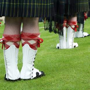 Teamevent im Schottenrock Highland Games